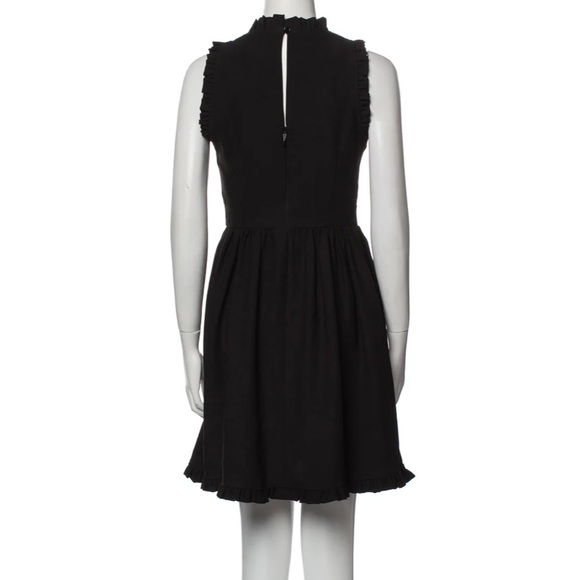 Kate Spade black size 6 dress with ruffle details and pockets - Picture 5 of 8